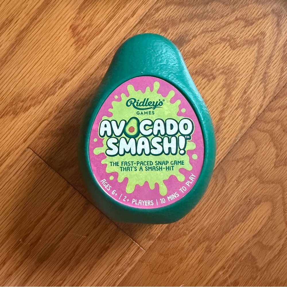 Avocado Smash! Kids Snap Card Game - Green Family Fun